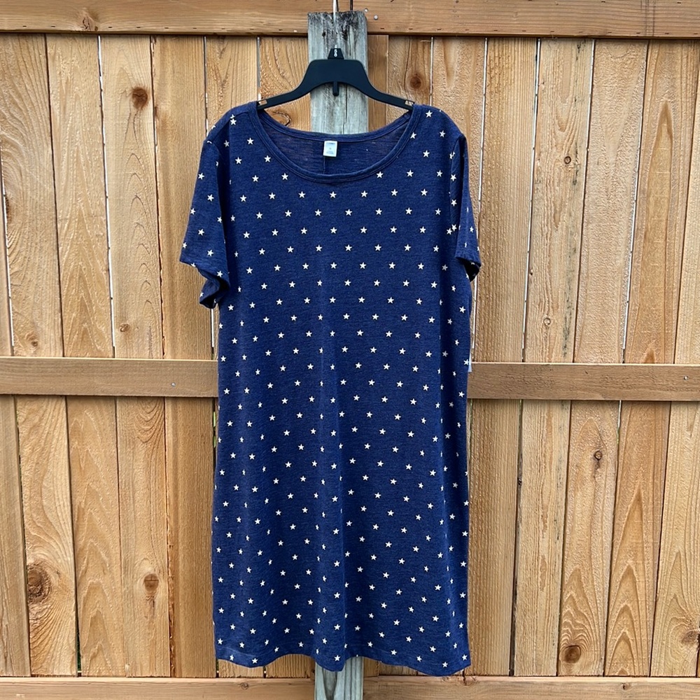 Navy Blue Old Navy Dress w/stars